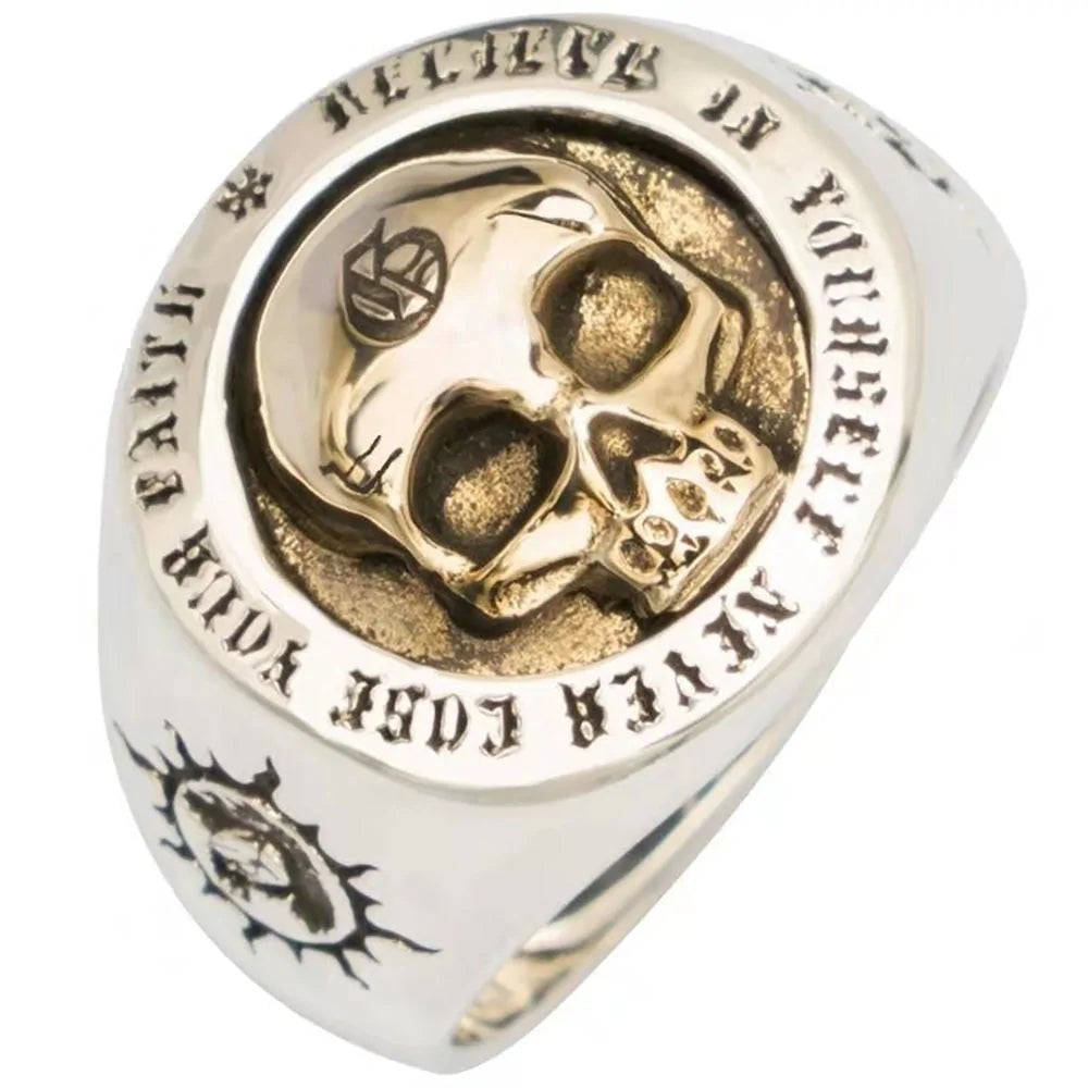 Vintage Skull Rings for Men