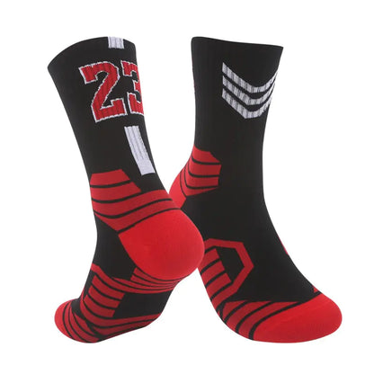 Breathable Non-Slip  Basketball Socks for Men, Women